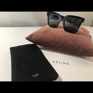 Celine Tilda Sunglasses in Black- Worn Once